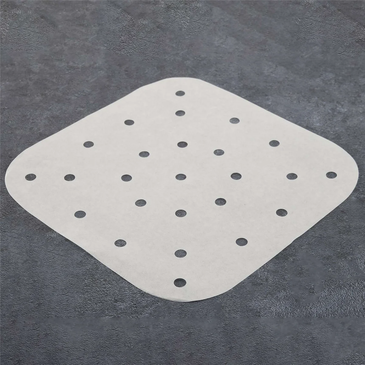 100 шт. пергаментная бумага для фритюрницы перфорированная неотбеленная