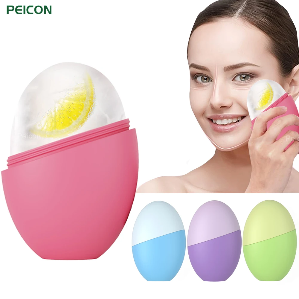 Силиконовый Массажер Для Красоты Лица Охлаждающий Куб Мешок Глаз Уменьшение