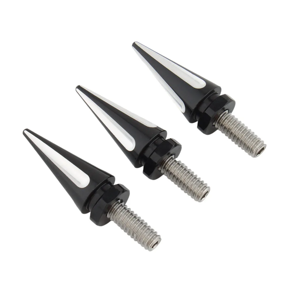 

3xВинты для отделки лобового стекла мотоцикла, черные/хромированные/красные/синие/золотые болты для Harley Touring Electra Street Glide 96-2013