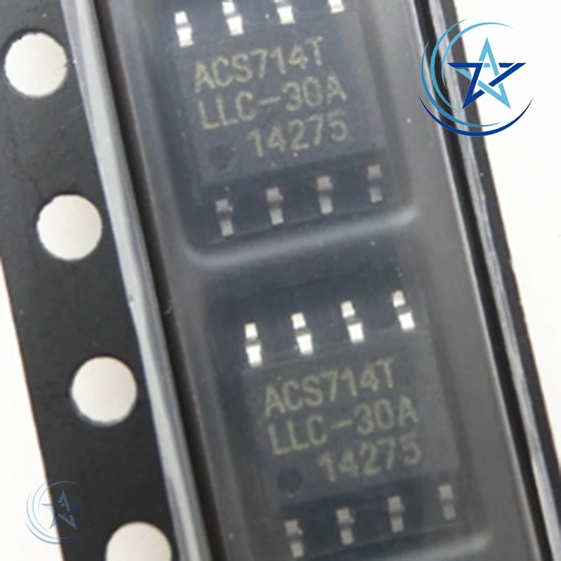 ACS714LLCTR-30A-T ACS714LLCTR-30A ACS714LLCTR SENSOR CURRENT HALL 30A AC/DC Sensor transmitter Current sensor |