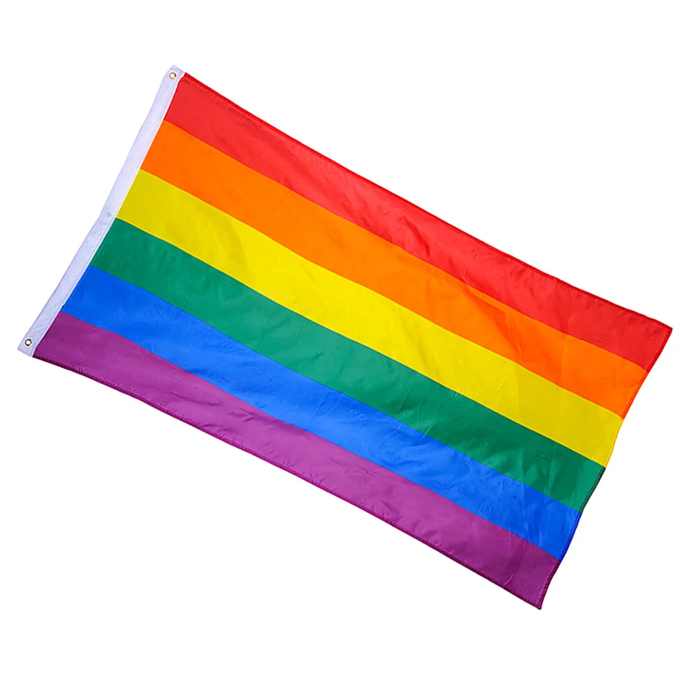 

Vivid Color Polyester Lightweight Large Pride Flag Pride Flags Banner for Outdoor Indoor ( 60* 90cm )