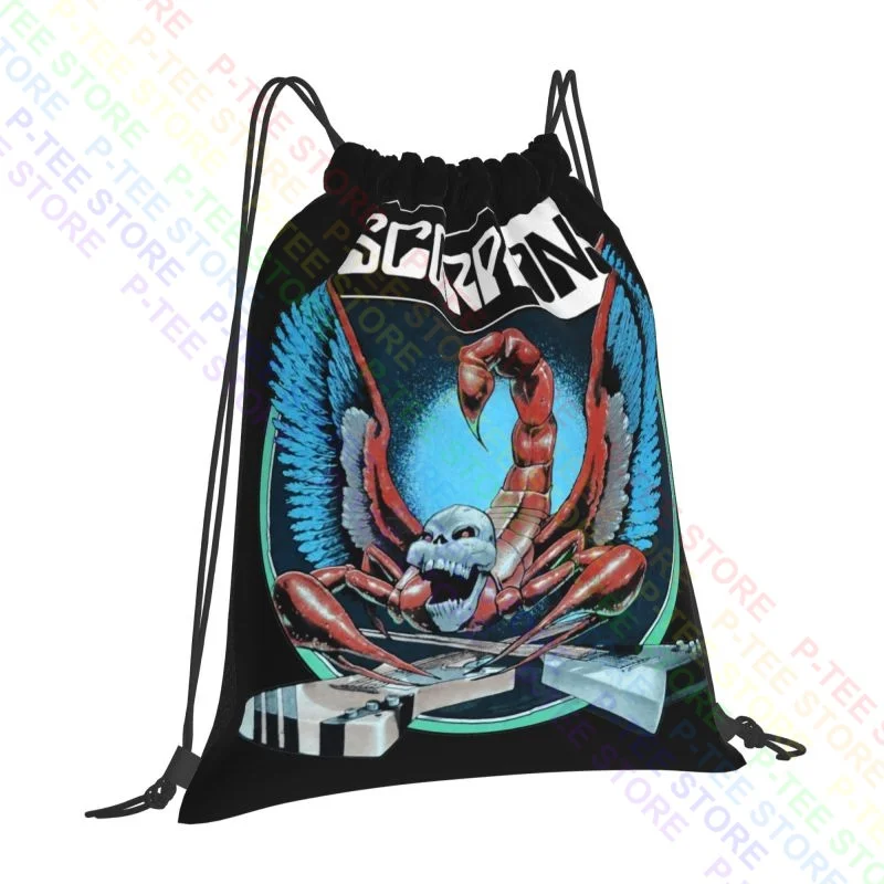 1990 Сумки на шнурке с скорпионами Crazy World Tour 90-91 сумка для спортзала школьная