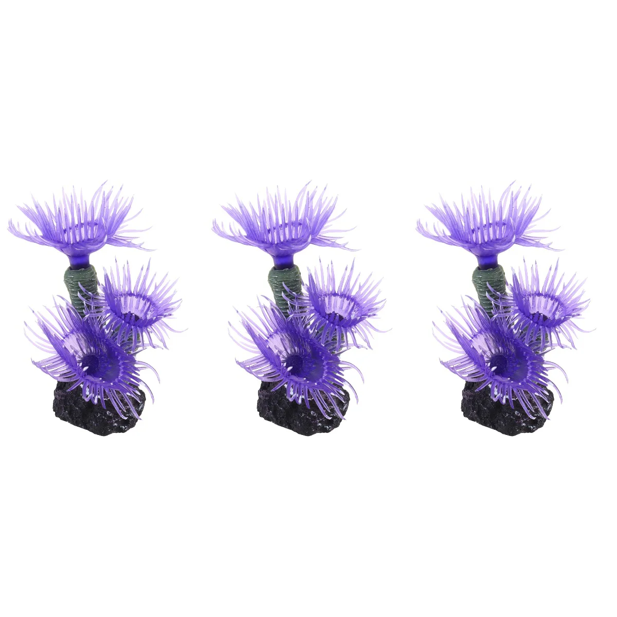 

Coral Aquarium Fish Tankdecorations Decor Artificial Landscape Ornaments Ornamentsea Mediterraneanfake Flowers Grass Desktop