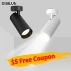 Набор светодиодных трековых светильников, COB Трековый светильник, настенный светильник, рельсовый Точечный светильник s 101540 Вт 220 В, Точечный светильник для магазина одежды и дома