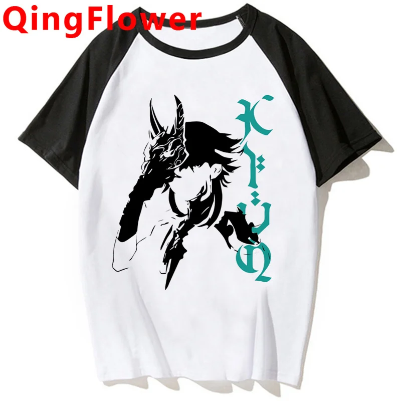 

Genshin Impact Hu Tao Xiao Kaedehara Kazuha Zhong Li Ke Qing male aesthetic couple clothes graphic tees japanese t-shirt vintage