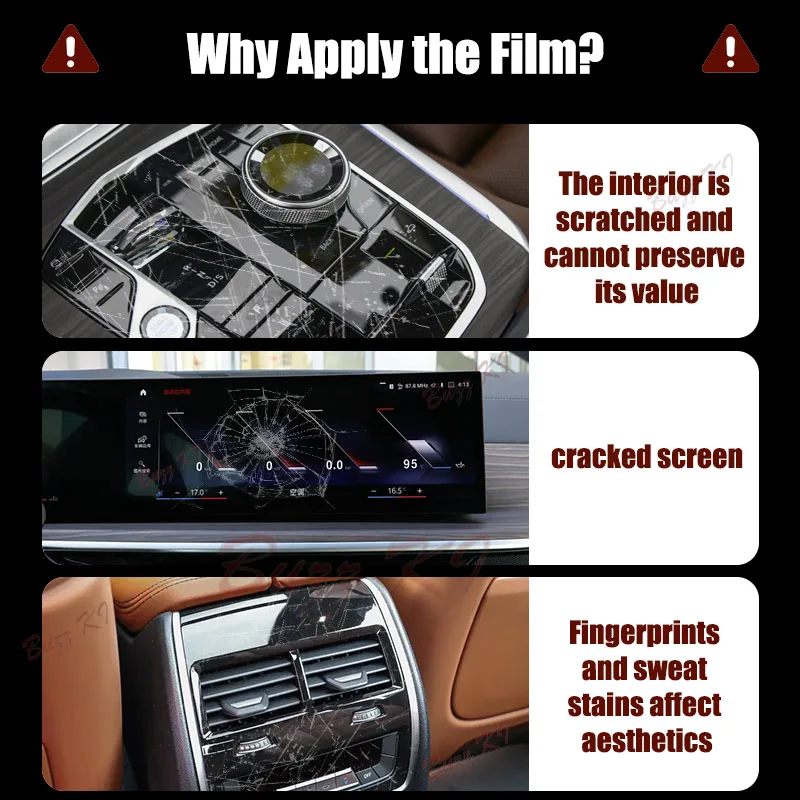 Для Mazda CX5 2024 2023 2022 автомобильные аксессуары интерьерная тонкая пленка прозрачная