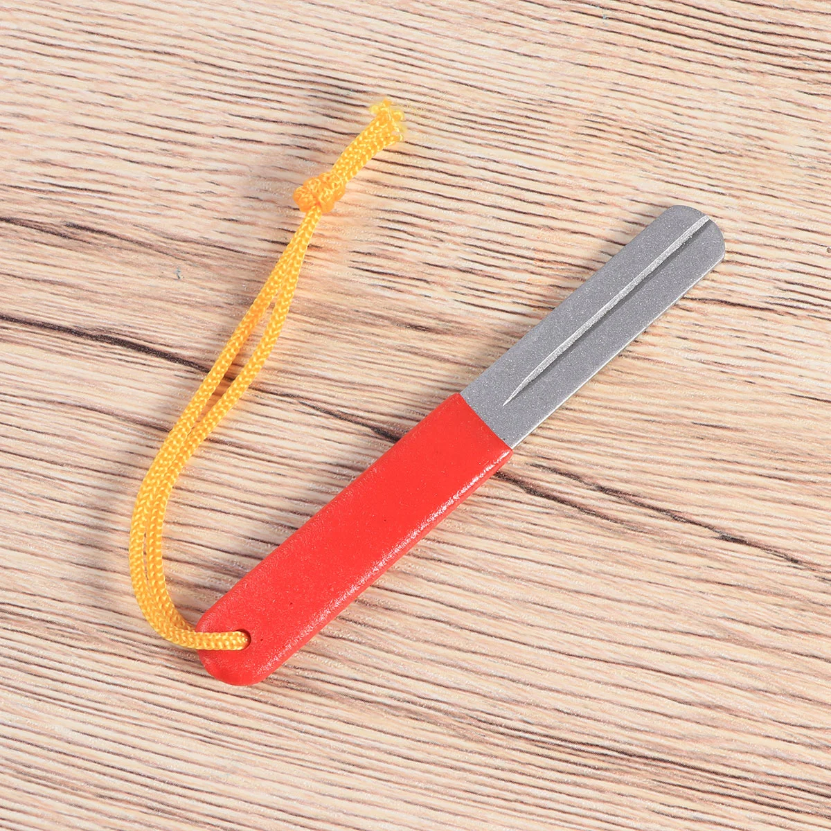 

Hook Sharpener File Diamond Sports Hanging Strip Dual Grit Sharpening Stone Portable Grinding Tool Handle Double Side Hone