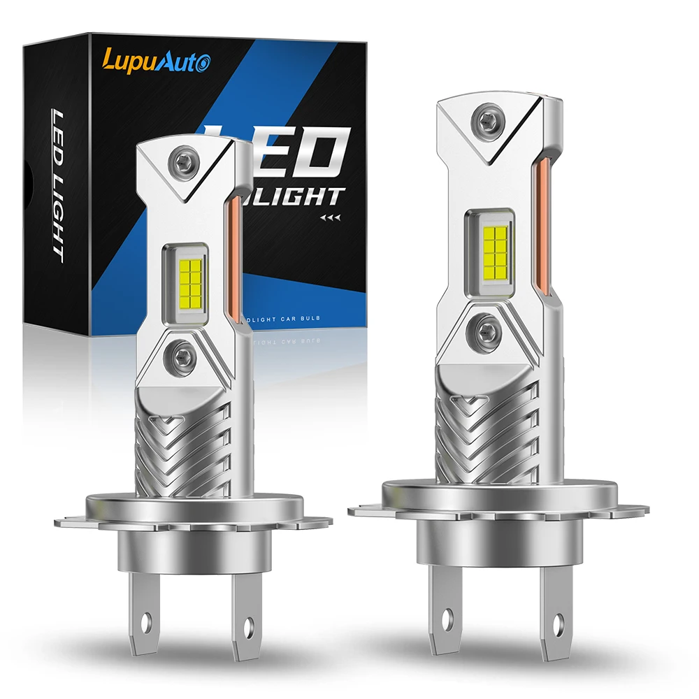 2 шт. H7 светодиодные фары накаливания Mini 1:1 беспроводной Plug&ampPlay Turbo