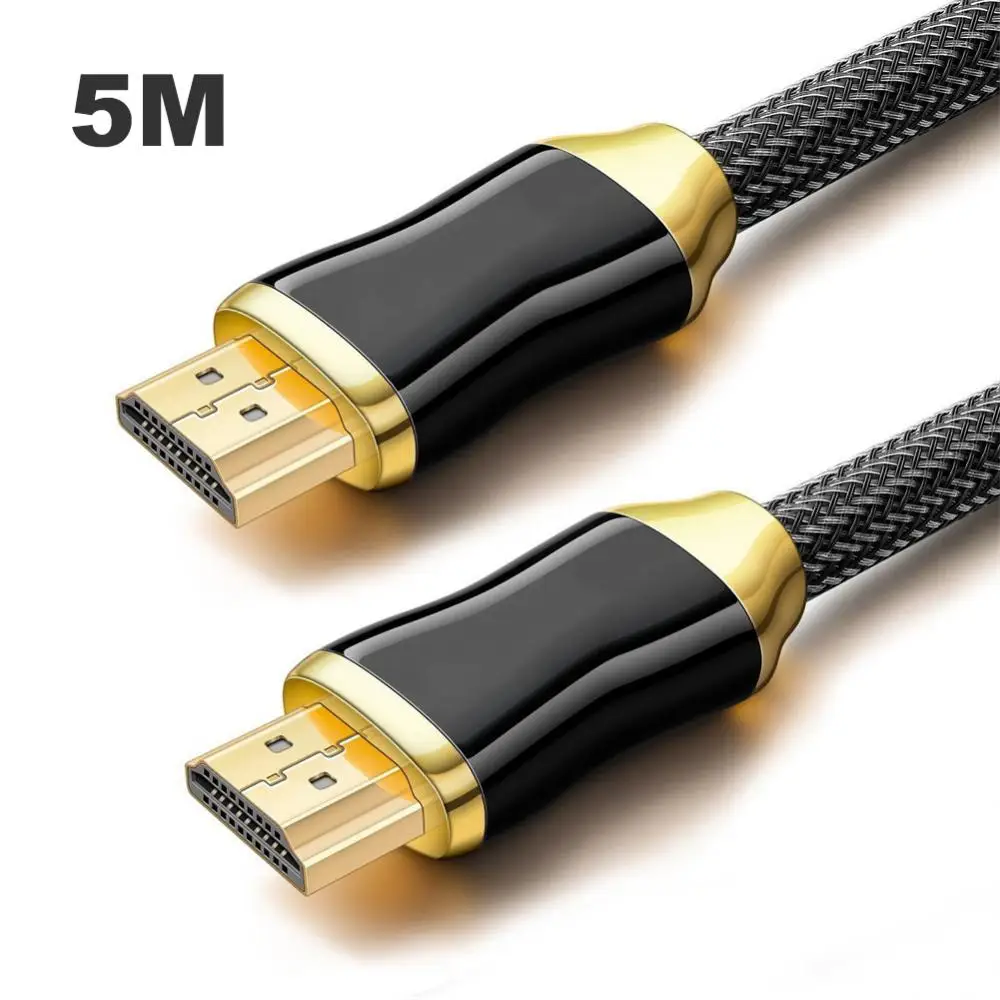 

Version 2.0 HDMI Compatible Cable Metal HD Cable HDMI Compatible Cable 4K TV HDMI Compatible Cable HDMI HD Cable 1M/2M/5M