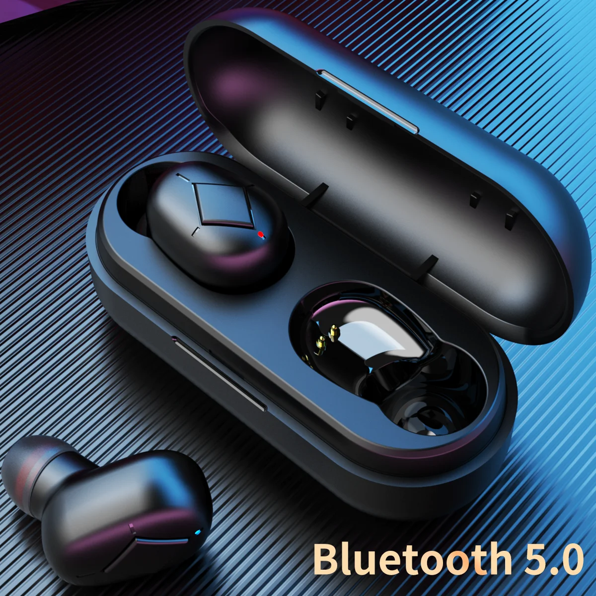 

MDUG L12 TWS 5.0 True Wireless Bluetooth Headphones In-Ear Subwoofer Gaming Sports Waterproof Mini Earbuds Bilateral Stereo