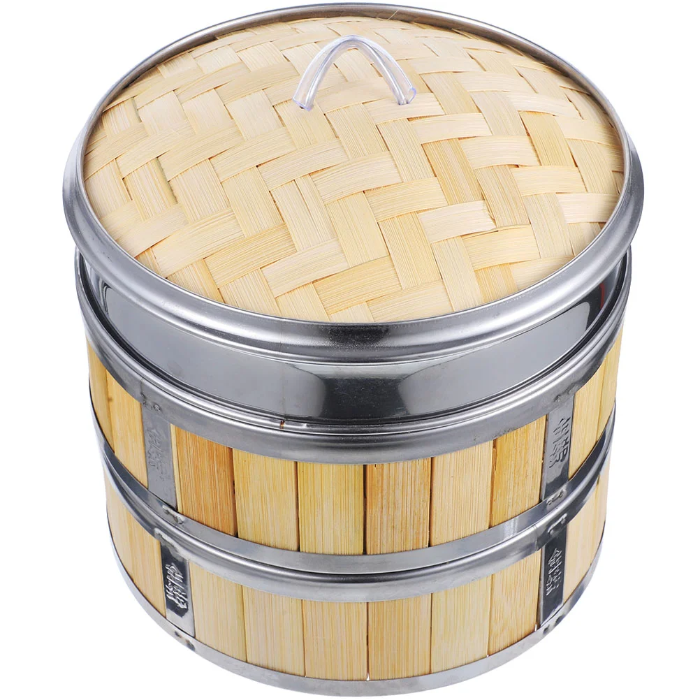 

Bao Steamer Mini Chinese Bamboo Vegetable Basket Steamboat Steaming Stainless Steel Food Cookware Cooking Steamers for