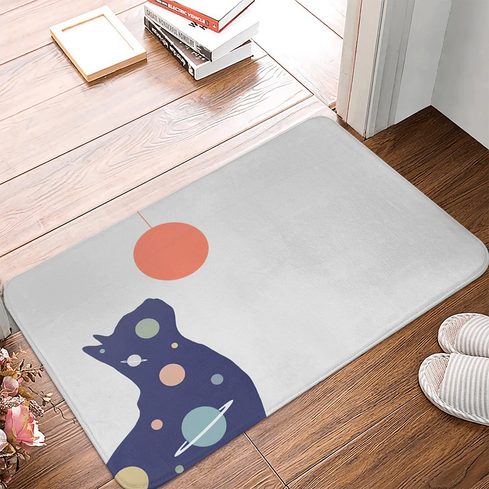 

1 шт., коврик с принтом в виде кошки, 40 х60 см