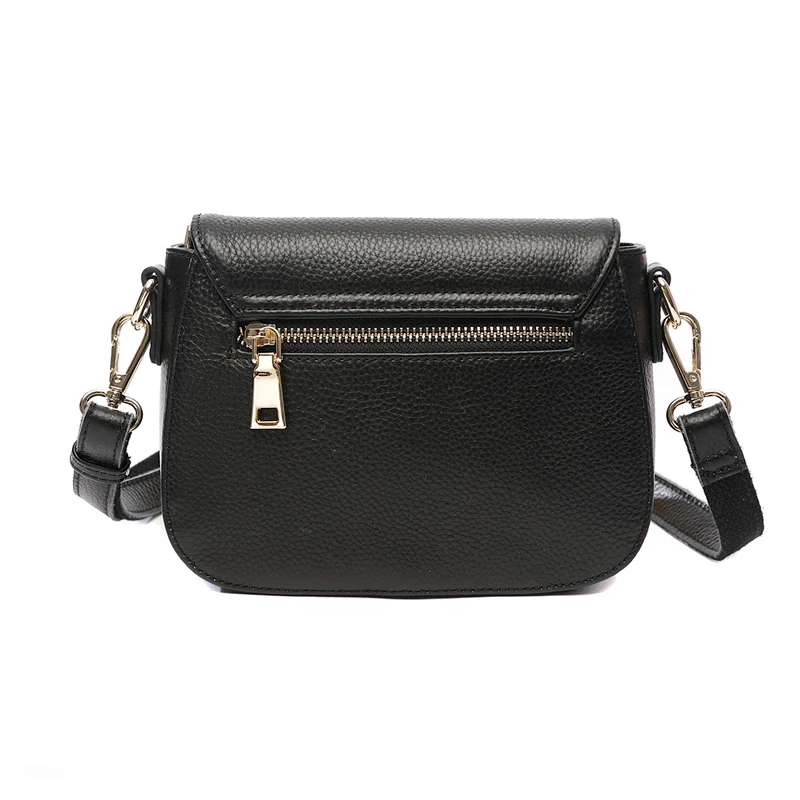 2023 Simple Fashion Small Shoulder Bags For Women Genuine Leather Handbags Excellent Cowhide Ladies Crossbody Flap Bag Purse