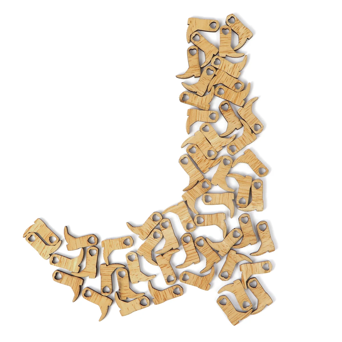 

50PCS Miniature Cowboy Boot Embellishment Cowboy Boot for Decoration Party Wedding
