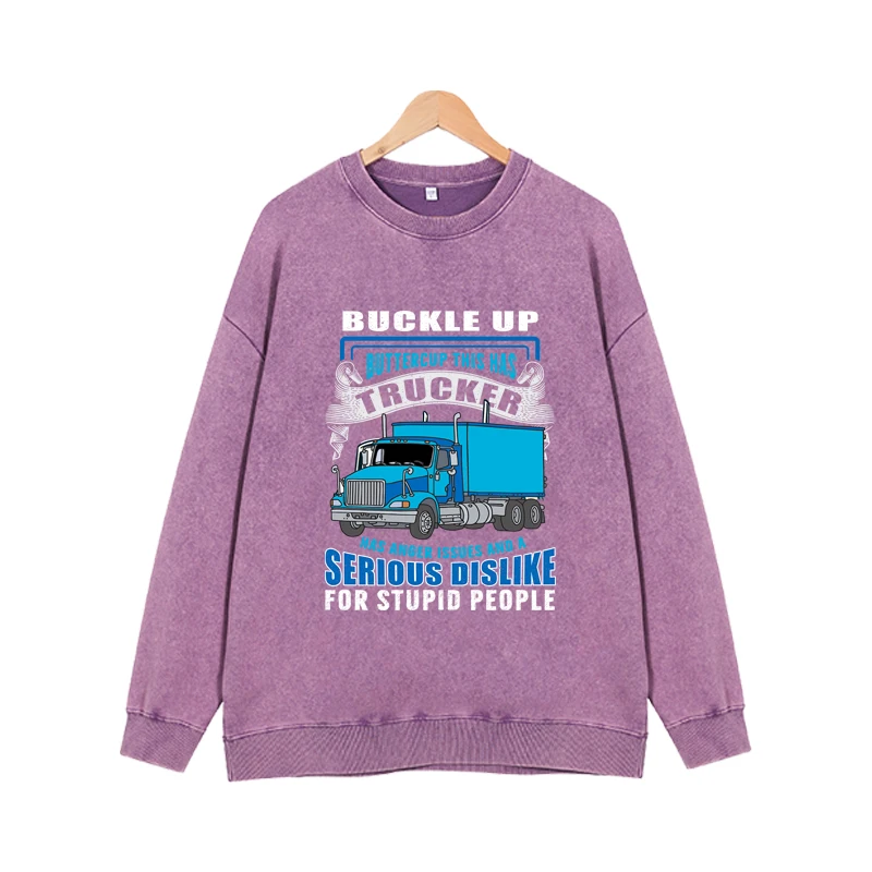 Свитшот из хлопка в американском ретро стиле