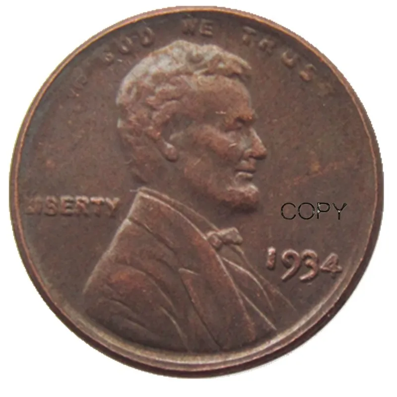 Копия монет US One Cent 1934P/D/S Копия монет US One Cent 1934P/D/S