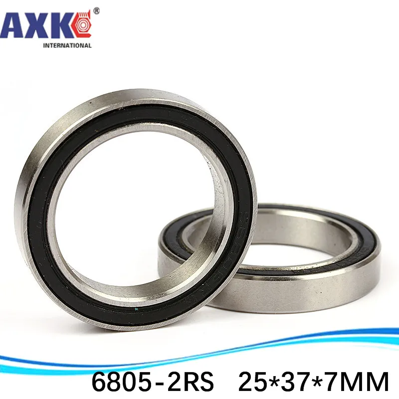 

(1 шт.) тонкий настенный шариковый подшипник с глубоким желобом 6805ZZ 6805-2RS S6805ZZ S6805-2RS 25*37*7 мм