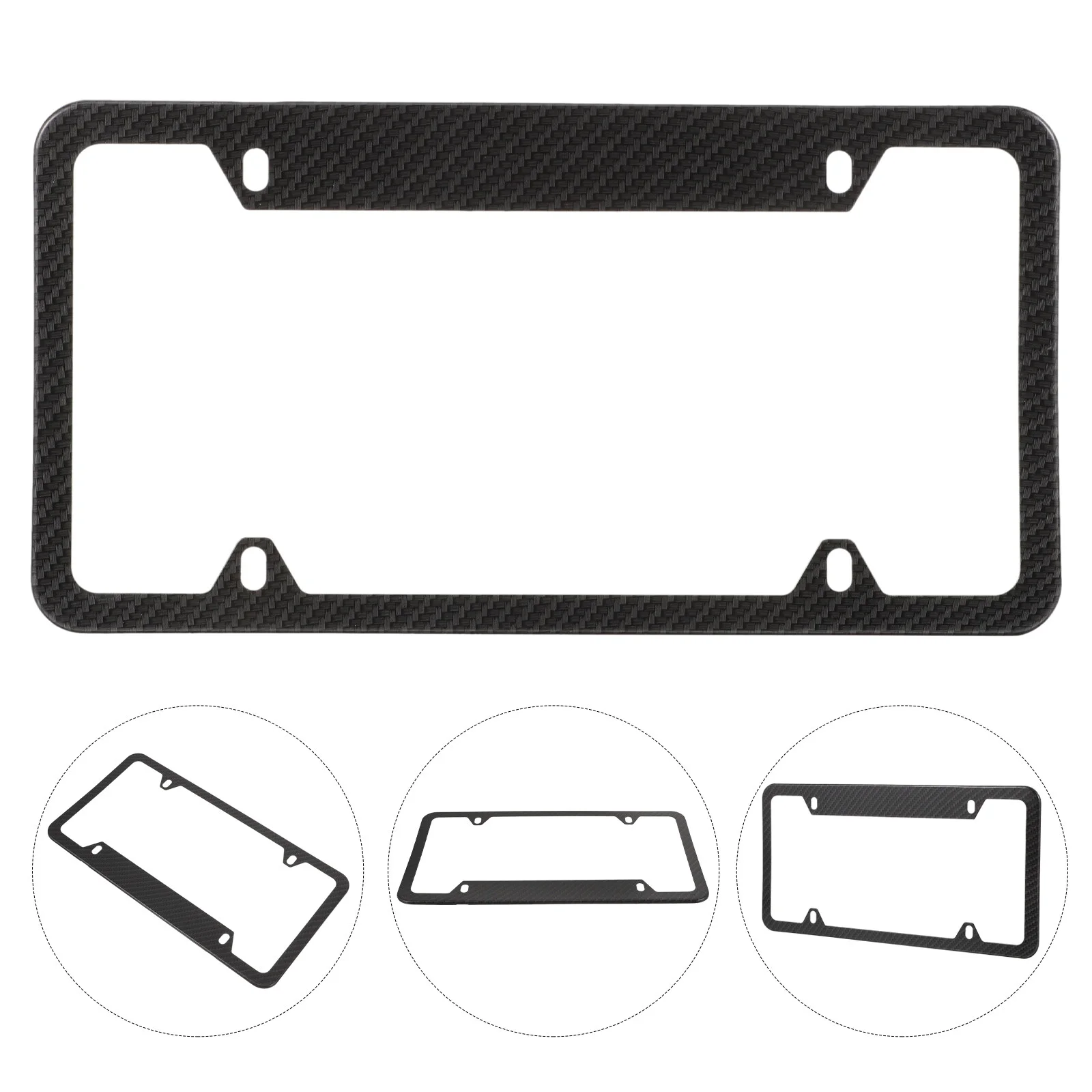 

License Plate Frame Motorcycle Frames Support Rack Aluminum Alloy American Style Bracket