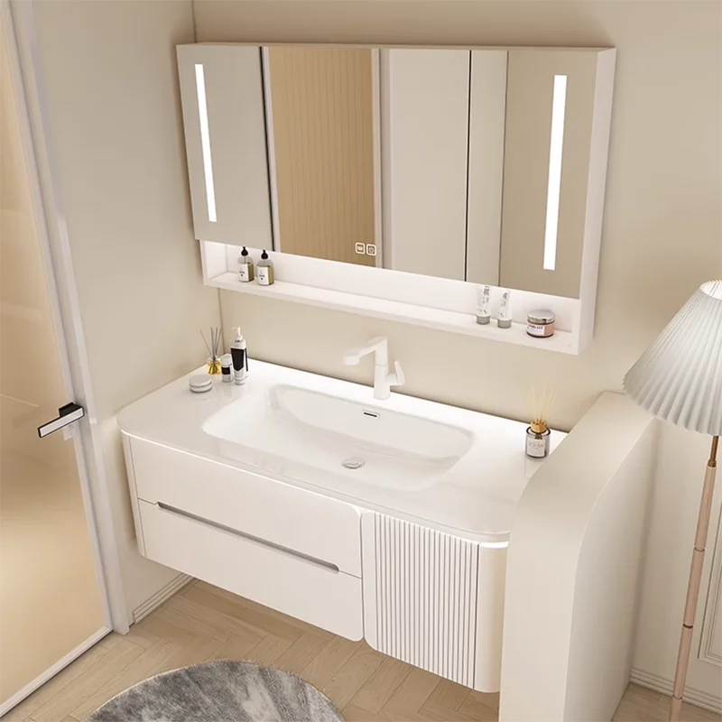 Шкаф для хранения в ванной комнате многофункциональная домашняя мебель экономия