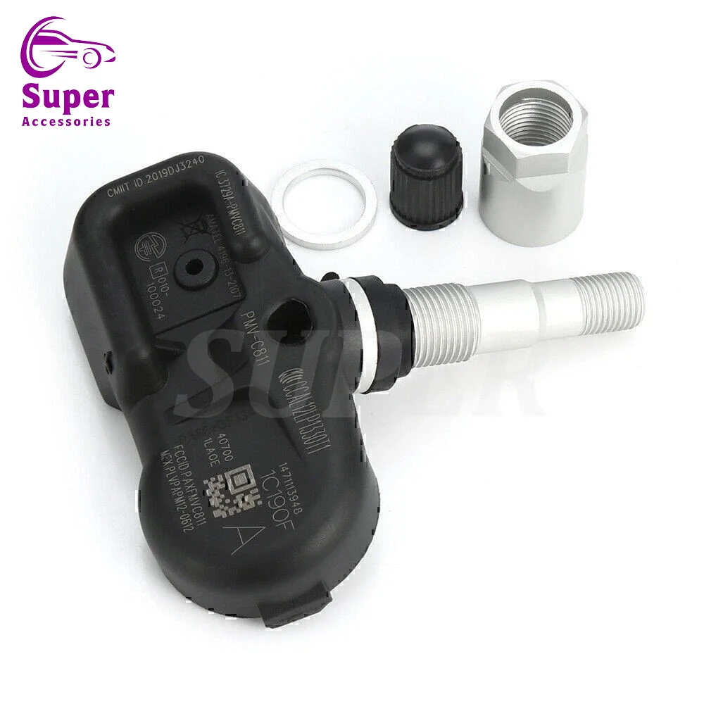 Фото Датчик давления в шинах PMV-C811 (4 шт.) для INFINITI EX35 FX37 FX50 M56 Q40 QX70 NISSAN 370Z LEAF TPMS 315 МГц 40700-1LA0E 40700-1LA0C №4