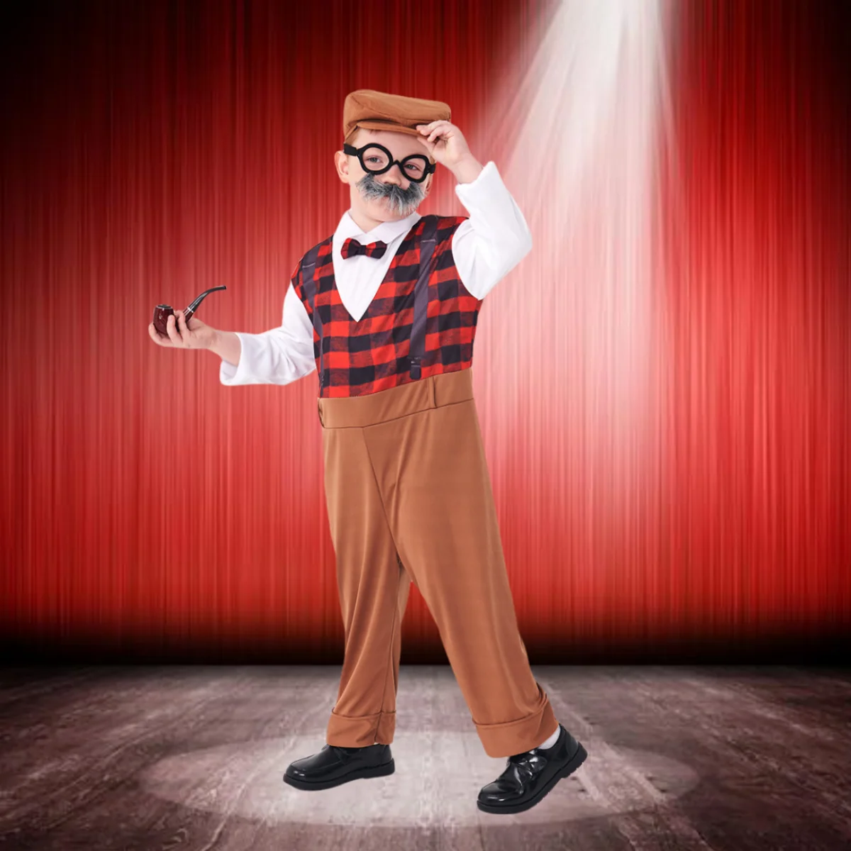 Костюм ко Дню ребенка костюм для выступления на сцене дедушки 60-го старшего