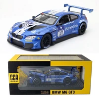 caipo alloy die casting model 124 scale bm w m6 gt3 racing car toys for childrens sound and light steering sports cars