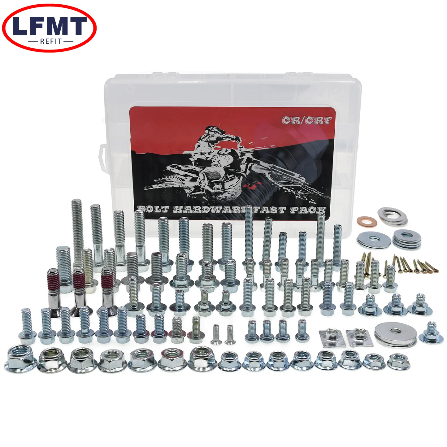 

Комплект крепежных винтов обтекателя крыла мотоцикла для Honda CR125 CR250 CRF250 CRF450 CRF250R 250 450 RX R L X 2003-2025