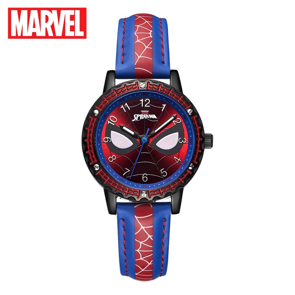 Children Watches MARVEL Spidermen Super Hero Dream Cool Student Clock Teen Boys Gift Kids Luminous Hour Young Men Digital Time