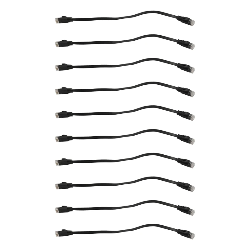 

60 шт., плоский сетевой кабель, 1 фут