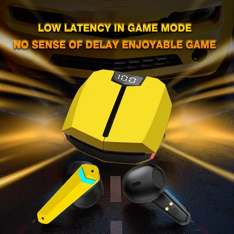 TWS Игровые наушники JX20 Bluetooth-наушники беспроводные водонепроницаемые