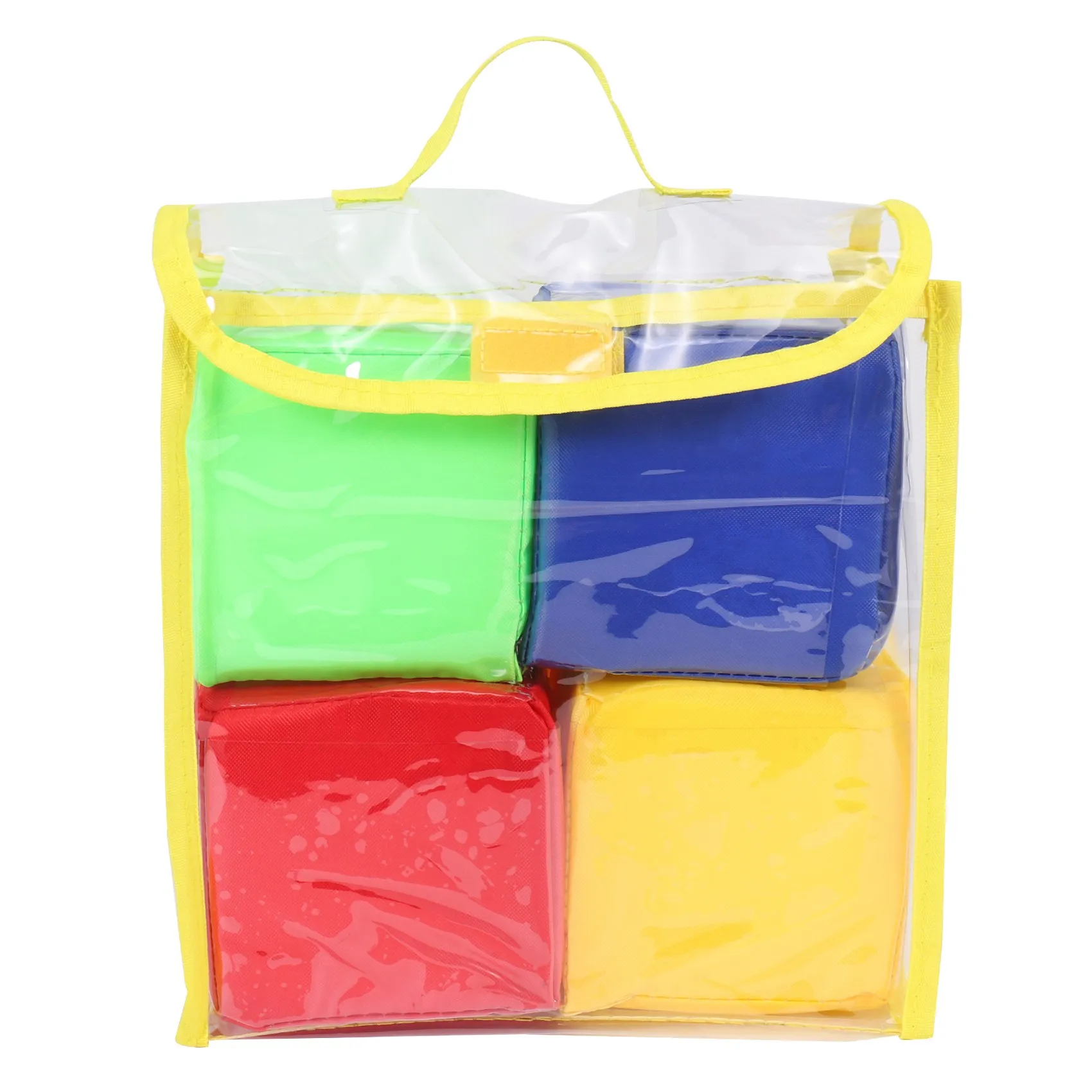 

DIY Education Playing , Pocket Squares ,Photo Pocket Foam Stacking Blocks - 4