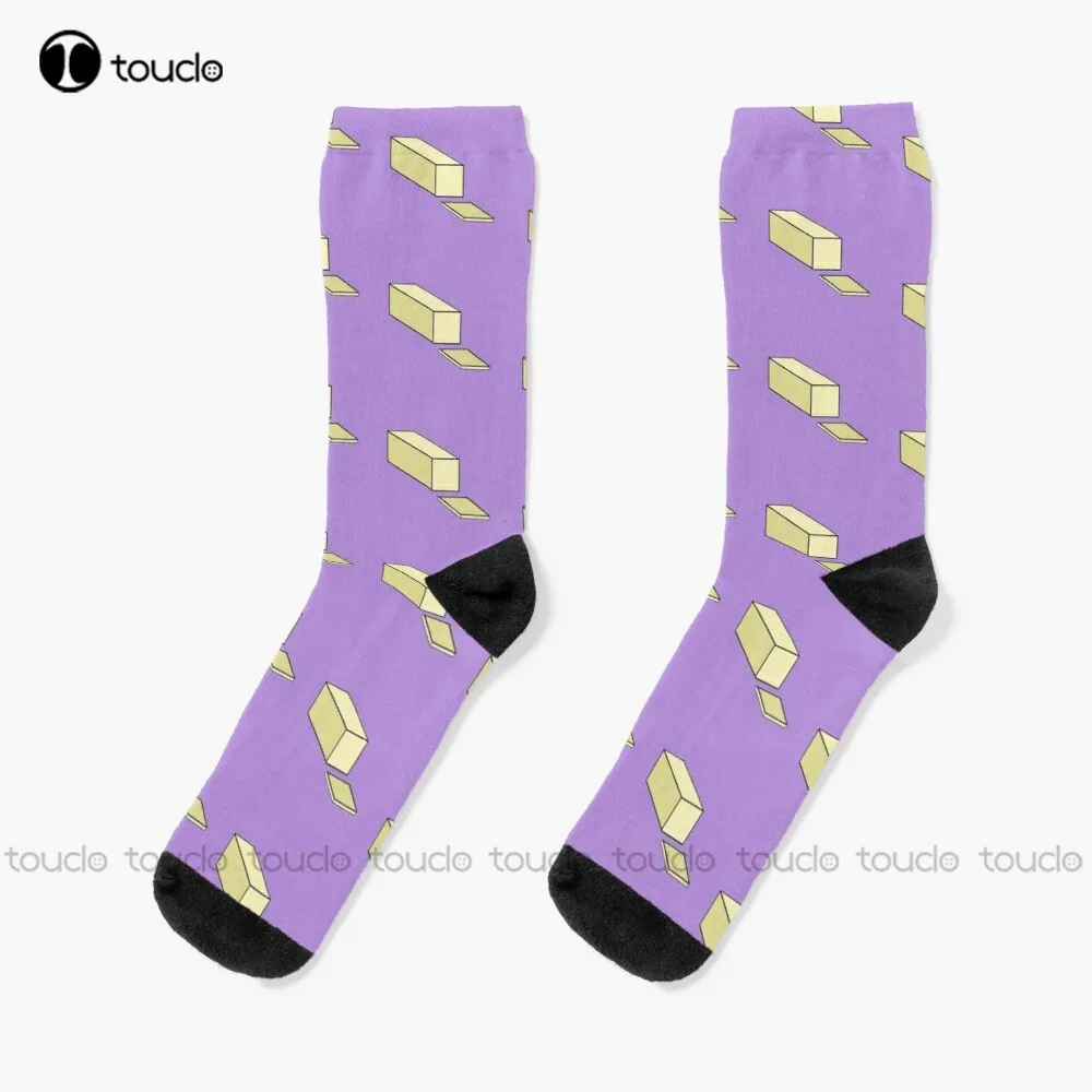 

I Can’T Believe It’S Literally A Stick Of Butter! Socks Bride Socks Unisex Adult Teen Youth Socks 360° Digital Print Custom Gift