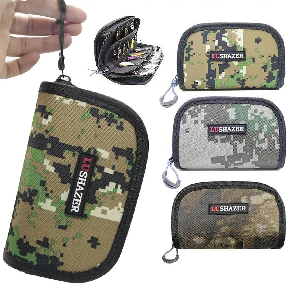 

Portabale Fishing Lure Bag Waterproof Large Capacity Canvas Zipper Storage Carrying Case Fishing Tackle Dropshipping Wholesale