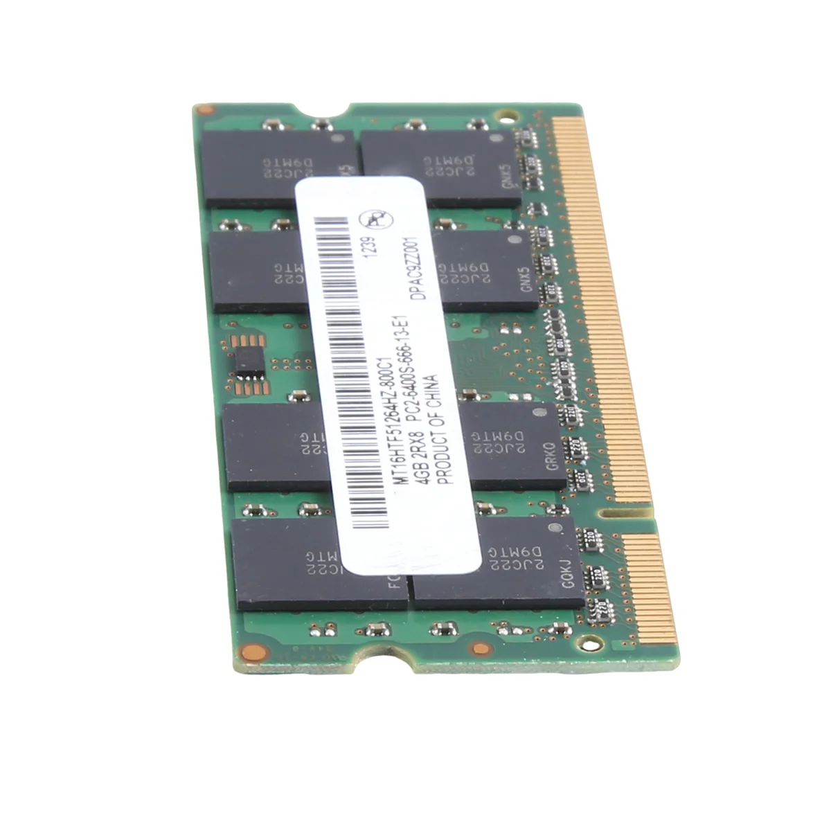 Для MT DDR2 4 ГБ 800 МГц ОЗУ PC2 6400S 16 чипов 2RX8 1 8 В 200 контактов SODIMM для памяти ноутбука