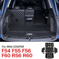 for mini cooper f54 f55 f56 f60 r56 r60 clubman countryman full set car rear trunk pad