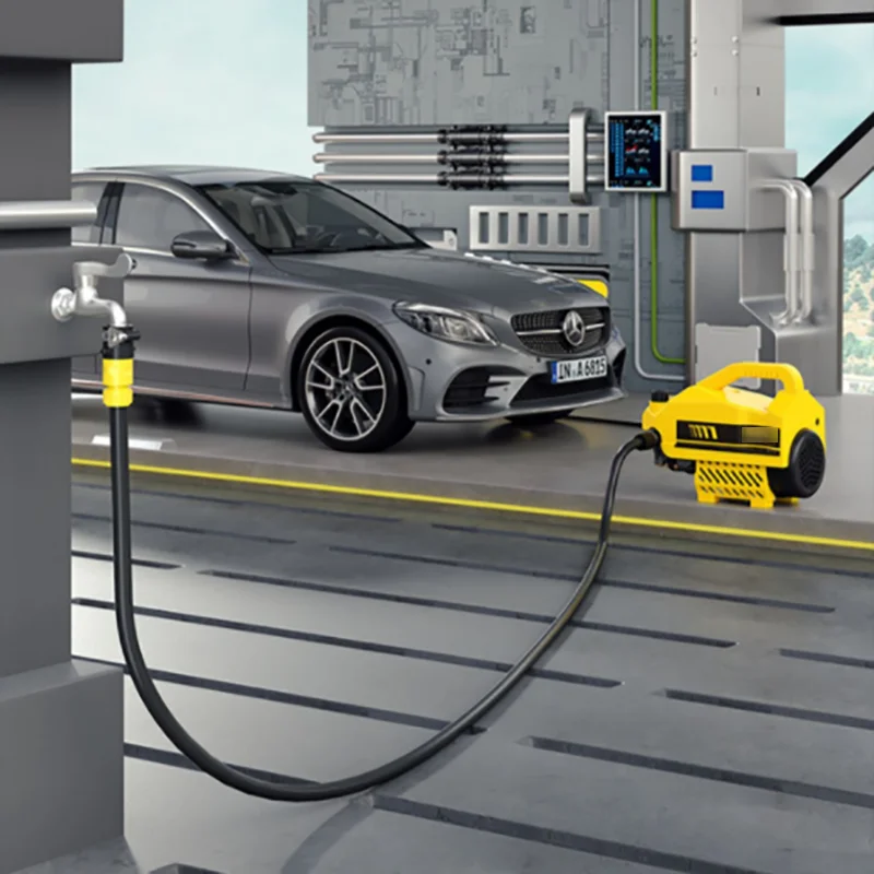 Домашняя моечная машина высокого давления водяной насос 220 В высокая мощность