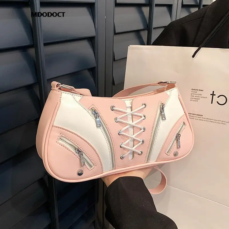 

Роскошные дизайнерские сумки через плечо Y2k для женщин, новинка 2023, модная кожаная сумка на плечо, Летние повседневные модные женские сумки высокого качества