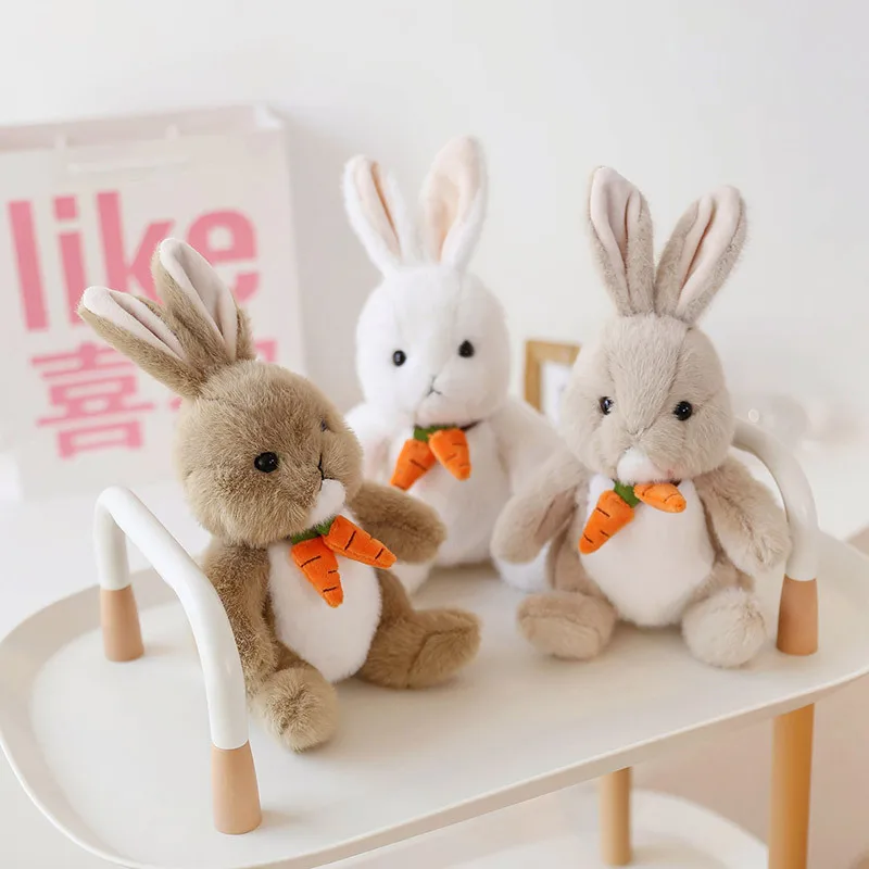 

30CM New Doll Tribe Radish Rabbit Doll Plush Toy Cute ins Wind Little Rabbit Doll Cartoon Doll Children's Birthday Gift