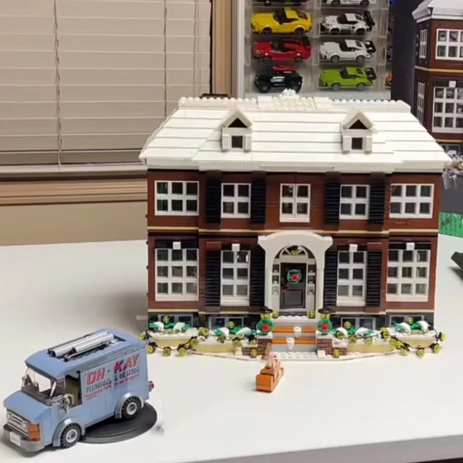 

Идея из фильма 3955 шт. MOC 21330 домашний домик набор кукол модель автомобиля строительные блоки кирпичи обучающие игрушки для детей рождественс...