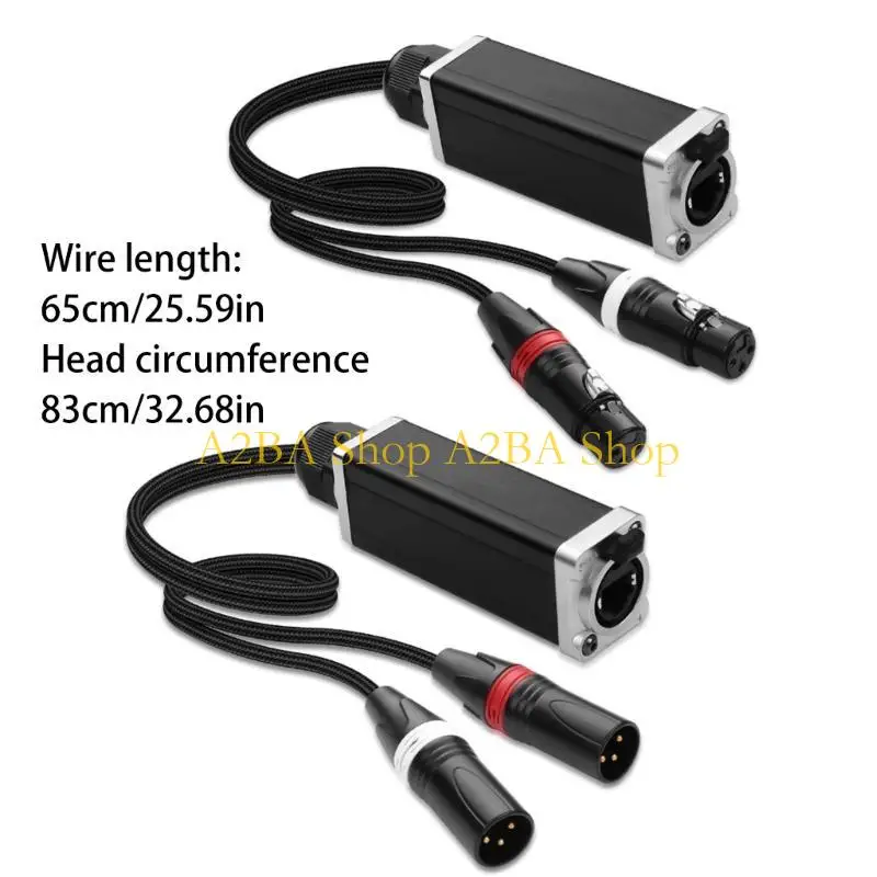 Двухканальный преобразователь A2BA 3Pin XLR DMX512 в Ethernet для расширения слухового освещения на большие расстояния (art.: 3920db6345bd8) - 3920db6345bd8