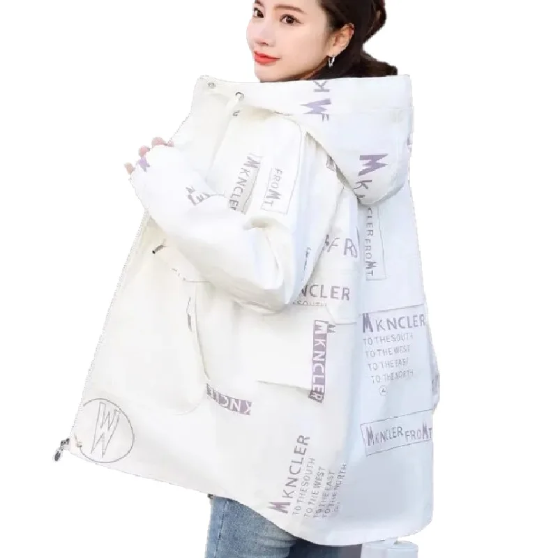 

New Spring Autumn Women Jacket 2022 Long Sleeve Casual Windbreaker Female Cargo Jacket Loose Outwear