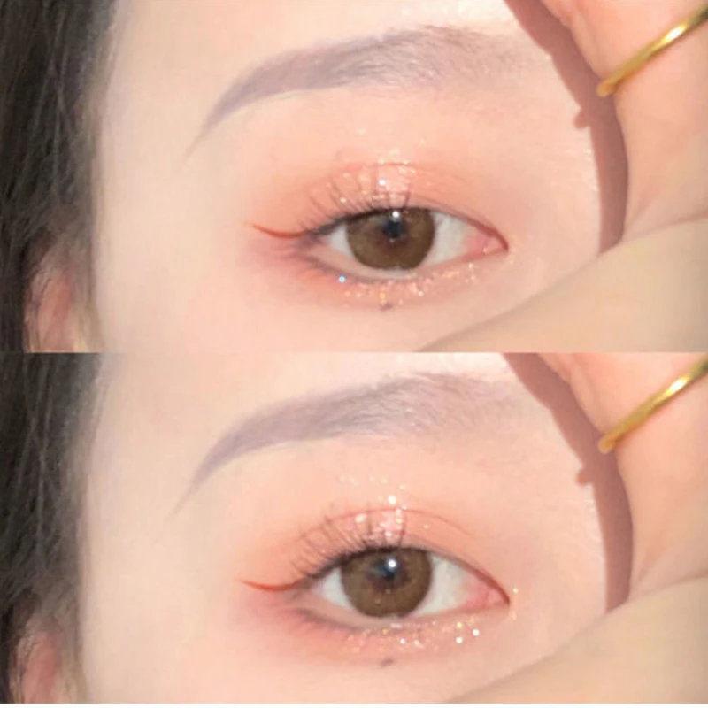 Палетка теней для век с блестками 9 цветов розовые жемчужные тени Корейская