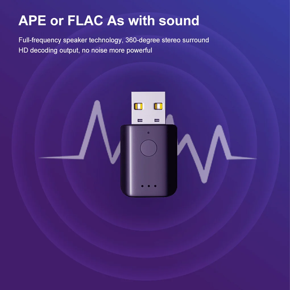 

Bluetooth-совместимый 5 1 USB адаптер приемника передатчика с Micro