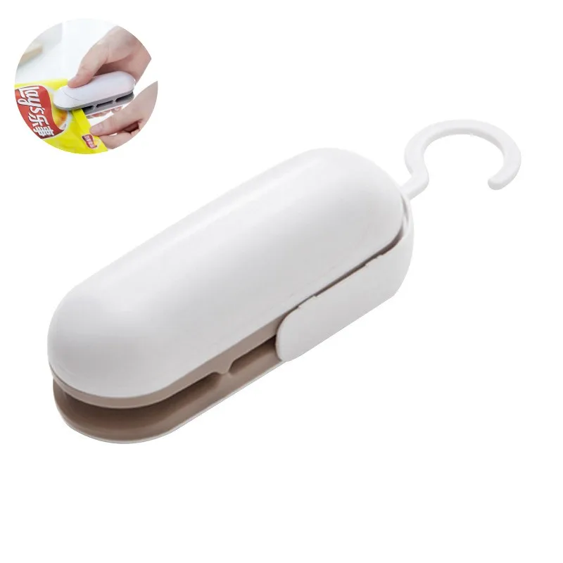 

Mini Sealing Machine Kitchen Tool Portable Heat Sealer Plastic Package Storage Bag Handy Sticker and Seals for Food Snack