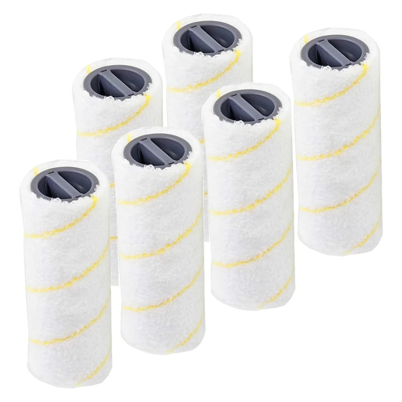 Roller Brush Set Wet Dry Hard Floor Vacuum Cleaner Replacement for Karcher FC3 / FC3D / FC5 / FC7 Accessories Kits