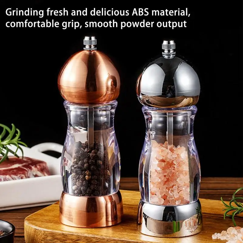

Manual Salt And Pepper Grinder With Adjustable Coarseness Multi Functional Salt Grinder And Pepper Shaker Mill For Salt Pepper