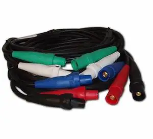 Штекер и гнездо camlock 400A коннектор powerlock 35 мм 50 основной кабель питания с замками