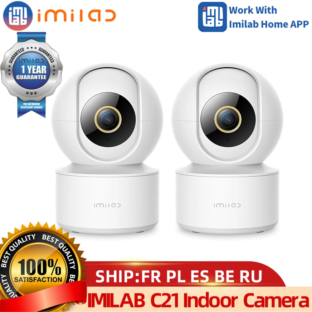

IP-камера видеонаблюдения IMILAB C21, 4 МП, Wi-Fi, 360 °