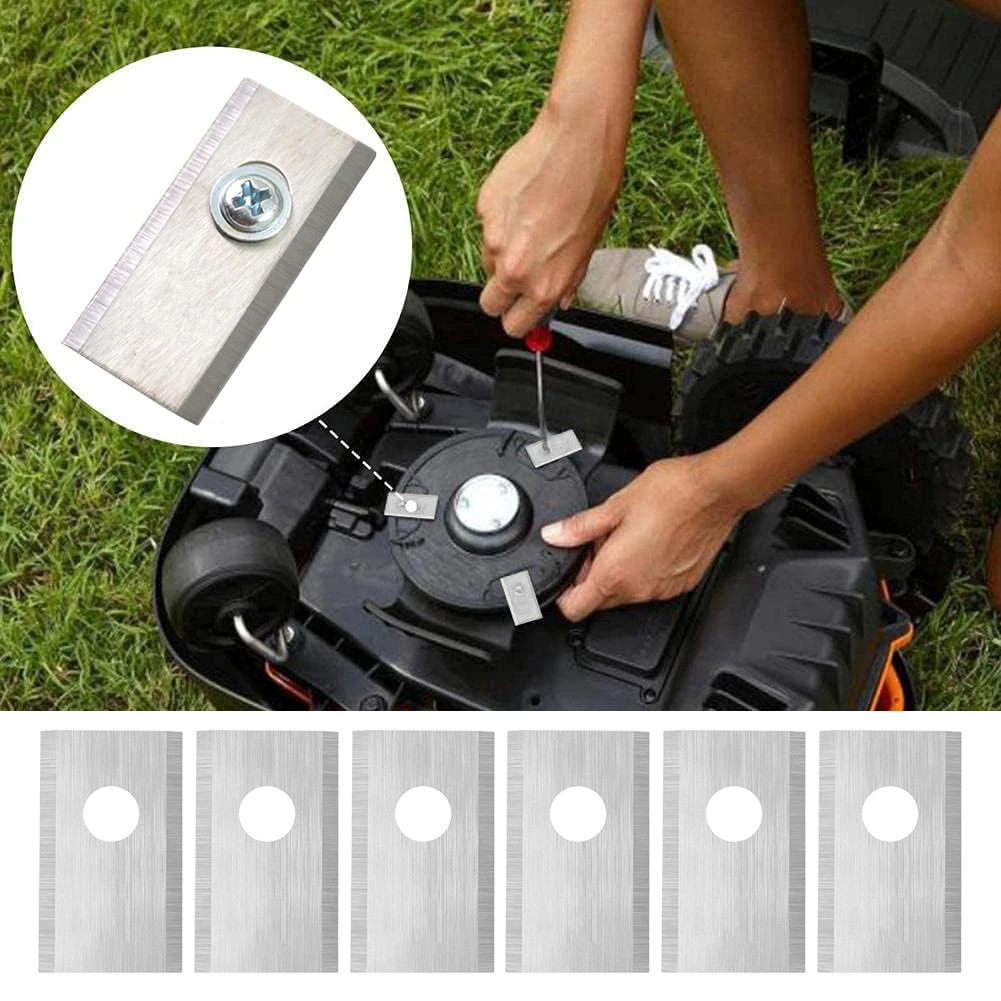 90 Комплектов Лезвий Газонокосилки Быстроразъемные Сменные Лезвия Из