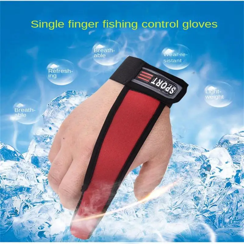 

Fishing Gloves 1 Fingers Protector Breathable Anti-Slip Anti-Cut Fishing Gloves Carp Outdoor Fishing Tackle Accessories Supplies